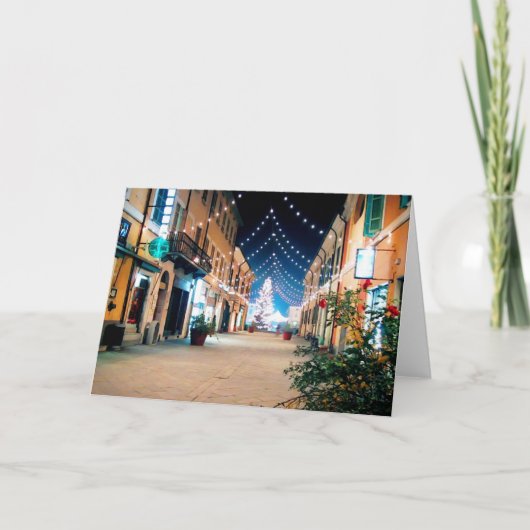 イタリア雑誌クリスマスカード シーズンカード (正面)