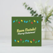 イタリア風クリスマスの挨拶 シーズンカード (スタンド正面)