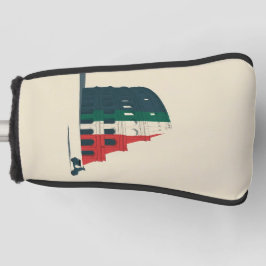 イタリア風コロッセオパター用ヘッドカバー ゴルフヘッドカバー