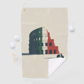 イタリア風コロッセオ ゴルフタオル (インサイチュ)