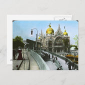 イタリア館、パリ、フランス ポストカード (正面/裏面)