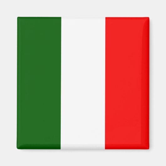 イタリア高品質国旗 マグネット (正面)