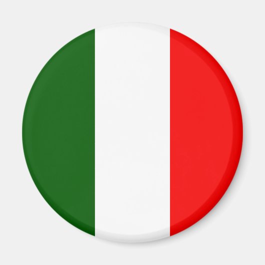 イタリア高品質国旗 マグネット (正面)