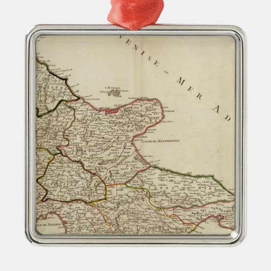 イタリア10 メタルオーナメント (正面)