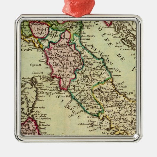 イタリア13 メタルオーナメント (正面)