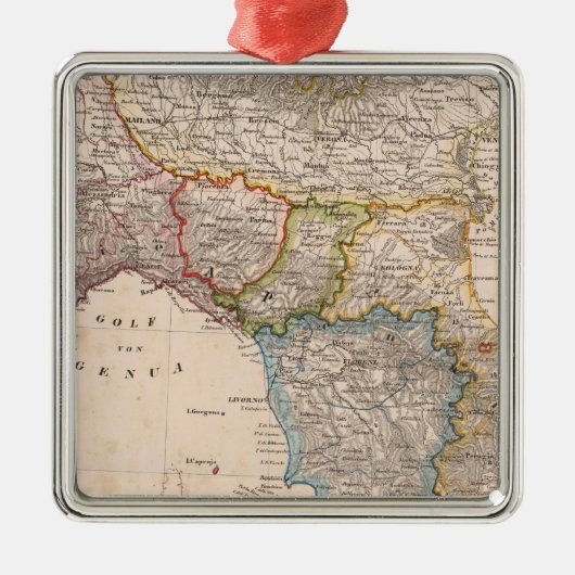 イタリア15 メタルオーナメント (正面)