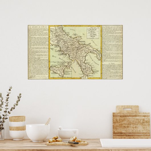 イタリア16 ポスター (キッチン)