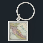 イタリア18 キーホルダー<br><div class="desc">イタリア。Rand mcNally and Company (189) 「シカゴ：ランド·マクナリー」</div>