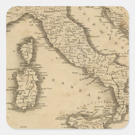 イタリア18 スクエアシール (正面)