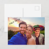 イタリア'18 ポストカード (正面/裏面)