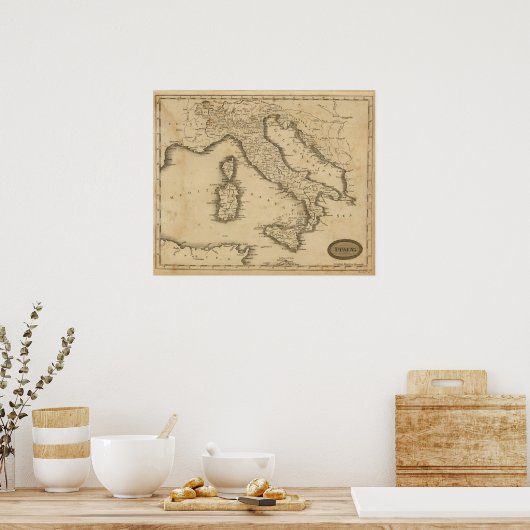 イタリア19 ポスター (キッチン)