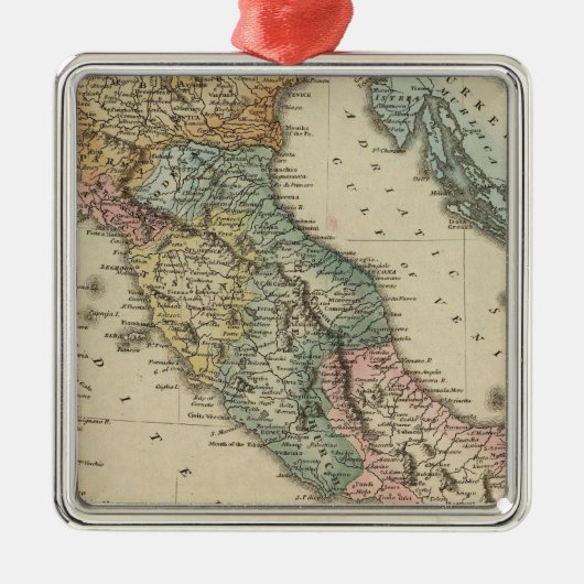 イタリア19 メタルオーナメント (正面)