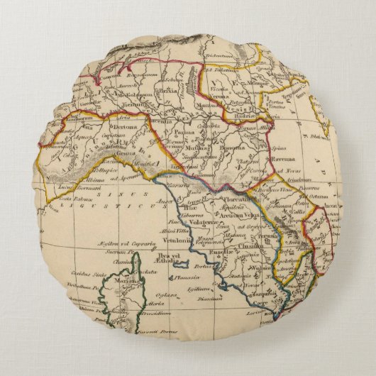 イタリア20 ラウンドクッション (正面)