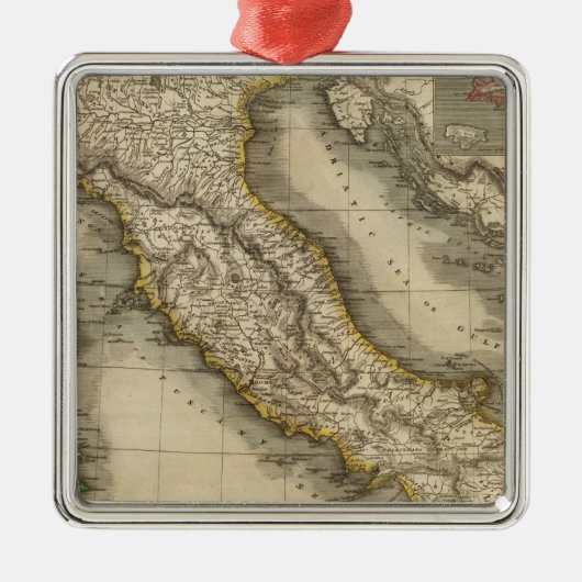 イタリア22 メタルオーナメント (正面)