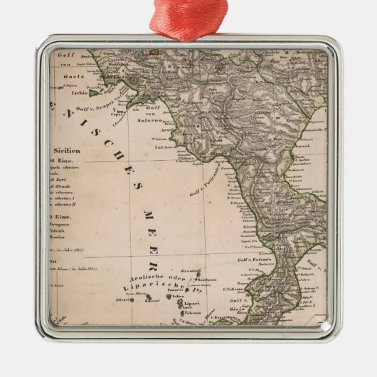 イタリア22 メタルオーナメント (正面)
