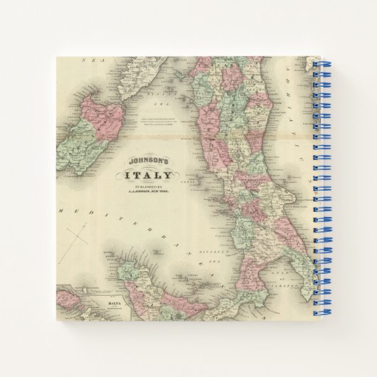 イタリア26 ノートブック (裏面)