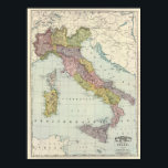 イタリア26 ポスター<br><div class="desc">イタリア。Rand McNally and Company (189)による。Chicago: Rand McNally発行</div>