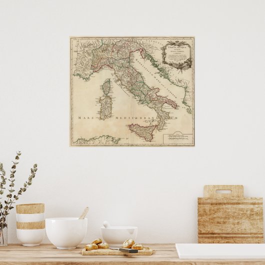 イタリア27 ポスター (キッチン)