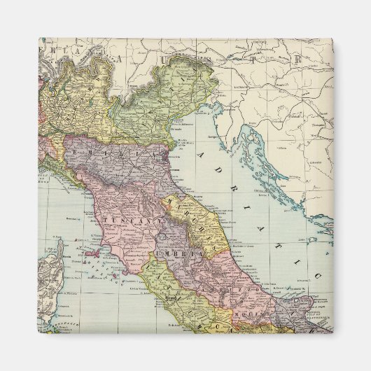 イタリア28 マグネット (正面)
