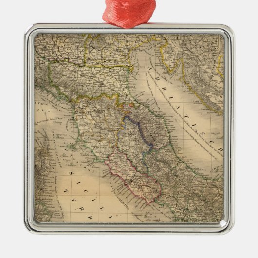 イタリア2 メタルオーナメント (正面)