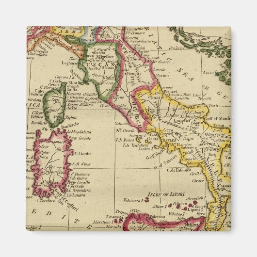 イタリア3 マグネット (正面)