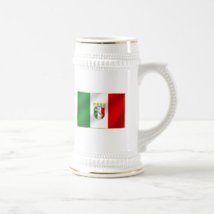 イタリア4は世界のチャンピオンのワイシャツおよびギフトを時間を計りま ビールジョッキ