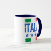 イタリア4星イタリアン旗 マグカップ (正面右)