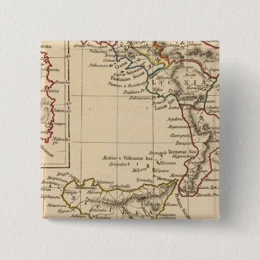 イタリア4 缶バッジ (正面)