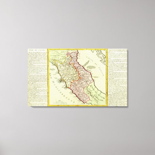 イタリア5 キャンバスプリント (正面)