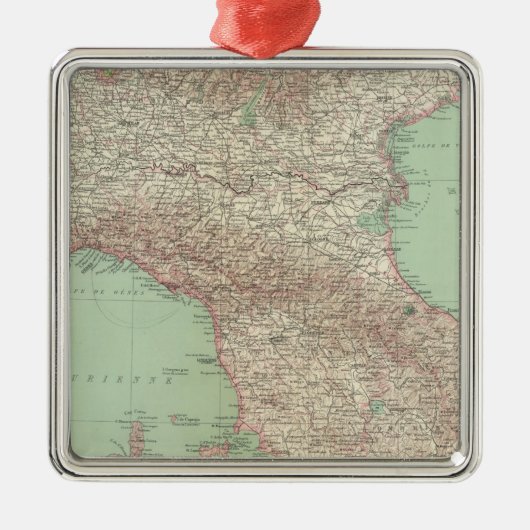 イタリア7 メタルオーナメント (正面)