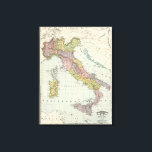 イタリア9 キャンバスプリント<br><div class="desc">イタリア。Rand McNally and Company (189)による。Chicago: Rand McNally発行</div>