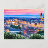 イタリア，はがきフローレンス ポストカード (正面)