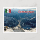 イタリア – アオスタバレークールマイユ –  ポストカード (正面)