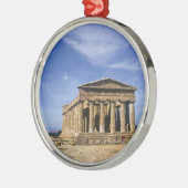 イタリア・アグリゲントのコンコルディア寺院 メタルオーナメント (左)