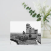 イタリア，アッシジの聖フランシス教会，はがき ポストカード (スタンド正面)