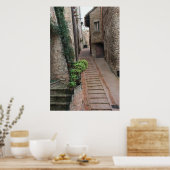 イタリア,アッシジ ポスター (キッチン)