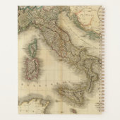 イタリア・アトラスの地図 プランナー手帳 (裏面)