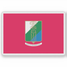 イタリア,アブルッツォ国旗 シール