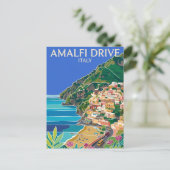 イタリア アマルフィドライブ ポストカード (スタンド正面)