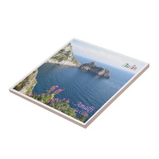 イタリア アマルフィ海岸 タイル (側面)