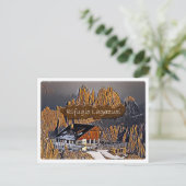 イタリア – アルパインハットLagazuoi - Dolomiti - ポストカード (スタンド正面)