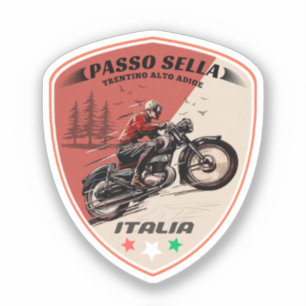 イタリア アルプス 山岳バイク シール