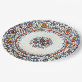 イタリア アンティコ デルータスタイル 食器 ペーパープレート (アングル)