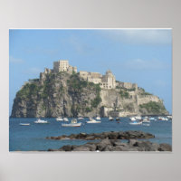 イタリア，イスキア，アラゴン城