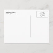 イタリア,イスキア,アラゴン城 ポストカード (裏面)