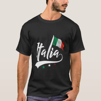 イタリア イタリア国旗 イタリア人 イタリア文化遺産 Tシャツ
