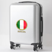 イタリア - イタリア国旗 シール (スーツケース)