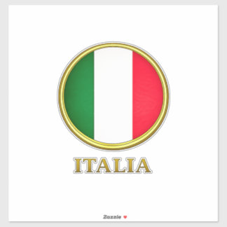 イタリア - イタリア国旗 シール