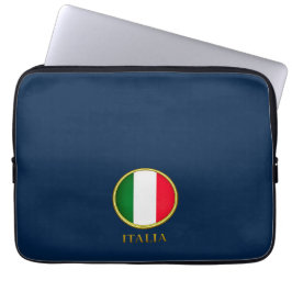 イタリア - イタリア国旗 ラップトップスリーブ