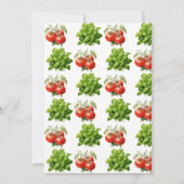 イタリア | イタリア料理 | ベビーシャワー 招待状 (裏面)